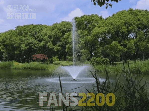 浮水喷泉曝气机